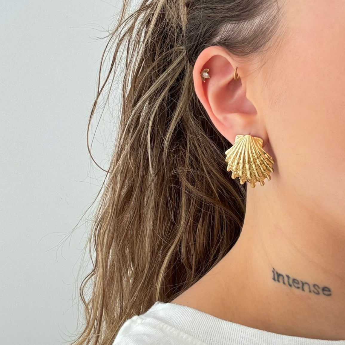 Boucles Coquillage